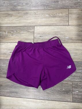 New Balance Women's Magenta Athletic Running Shorts